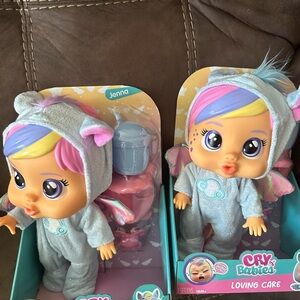 Cry Babies Loving Care Doll with Colorful Accents